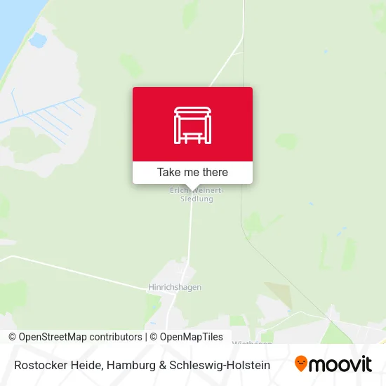 Карта Rostocker Heide