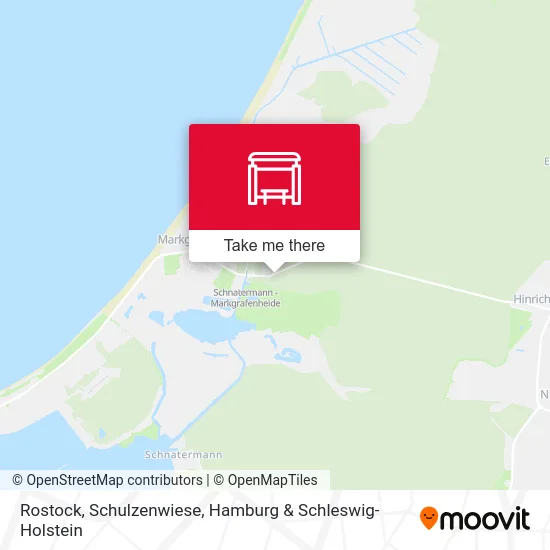 Rostock, Schulzenwiese map