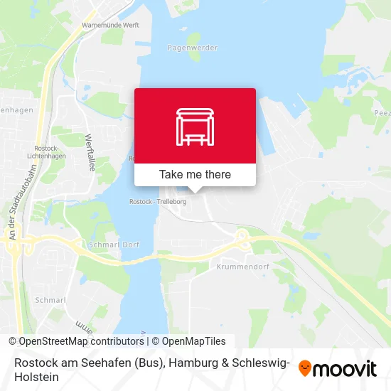 Rostock am Seehafen (Bus) map