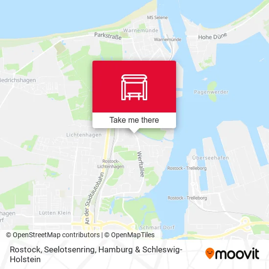 Карта Rostock, Seelotsenring