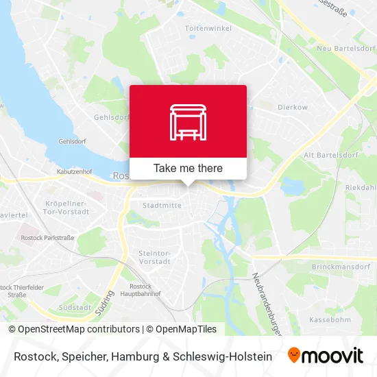Карта Rostock, Speicher