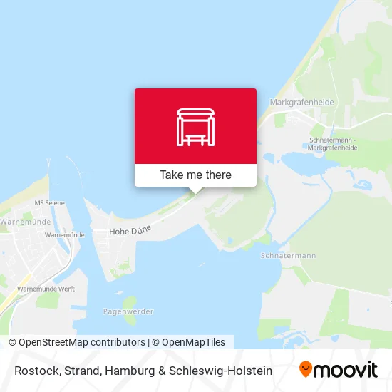 Карта Rostock, Strand
