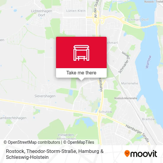 Rostock, Theodor-Storm-Straße map