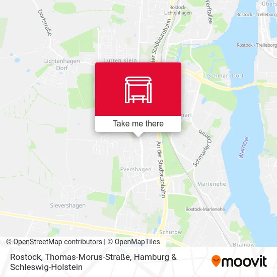 Rostock, Thomas-Morus-Straße map