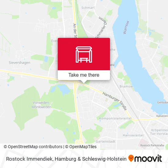 Карта Rostock Immendiek
