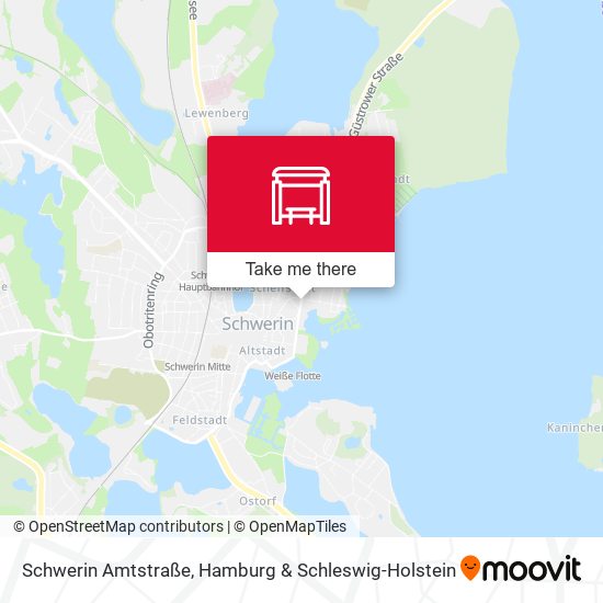 Schwerin Amtstraße map