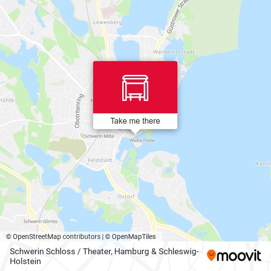 Schwerin Schloss / Theater map