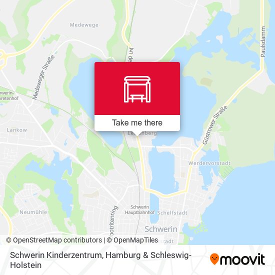 Schwerin Kinderzentrum map