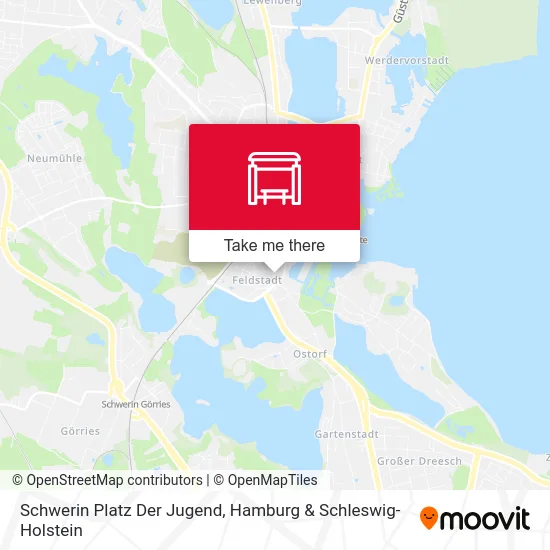 Карта Schwerin Platz Der Jugend
