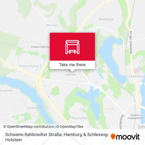 Schwerin Rahlstedter Straße map