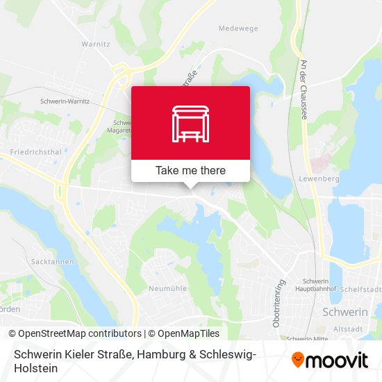 Schwerin Kieler Straße map