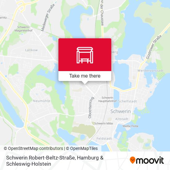 Schwerin Robert-Beltz-Straße map