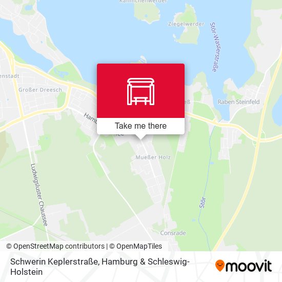 Schwerin Keplerstraße map