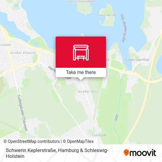 Карта Schwerin Keplerstraße