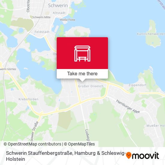 Schwerin Stauffenbergstraße map
