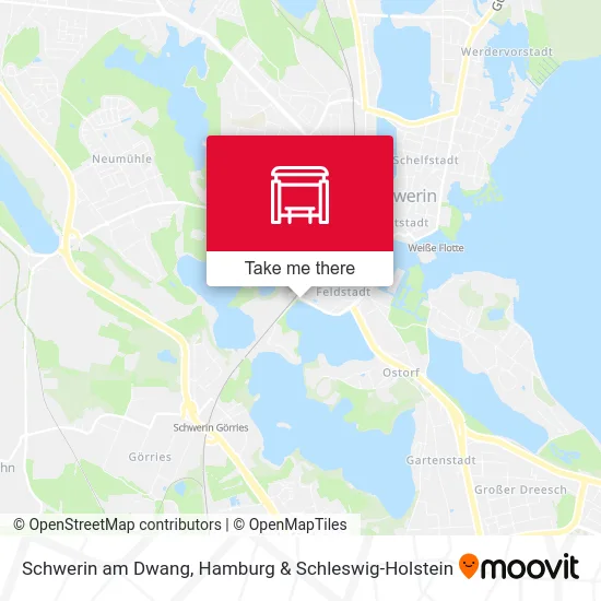 Карта Schwerin am Dwang