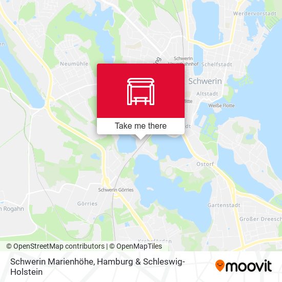 Schwerin Marienhöhe map