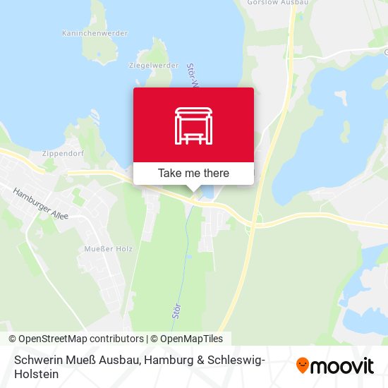 Schwerin Mueß Ausbau map