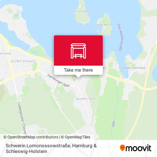 Schwerin Lomonossowstraße map
