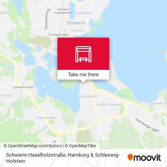 Schwerin Haselholzstraße map