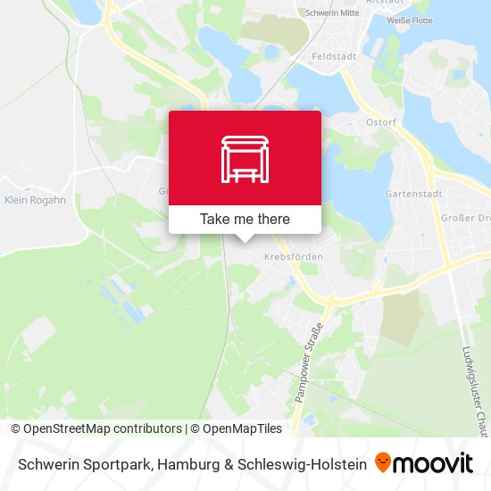 Schwerin Sportpark map