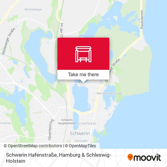 Schwerin Hafenstraße map