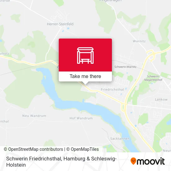 Карта Schwerin Friedrichsthal