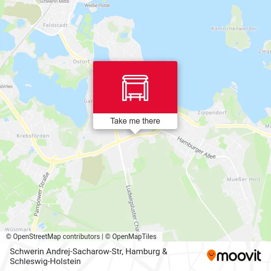 Карта Schwerin Andrej-Sacharow-Str