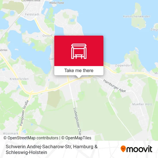 Карта Schwerin Andrej-Sacharow-Str