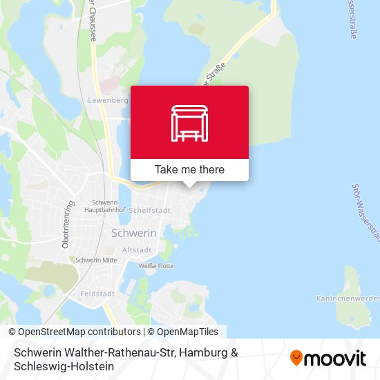 Schwerin Walther-Rathenau-Str map