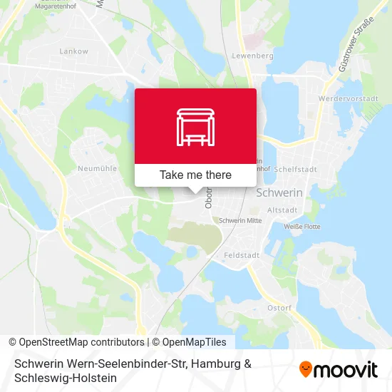 Карта Schwerin Wern-Seelenbinder-Str