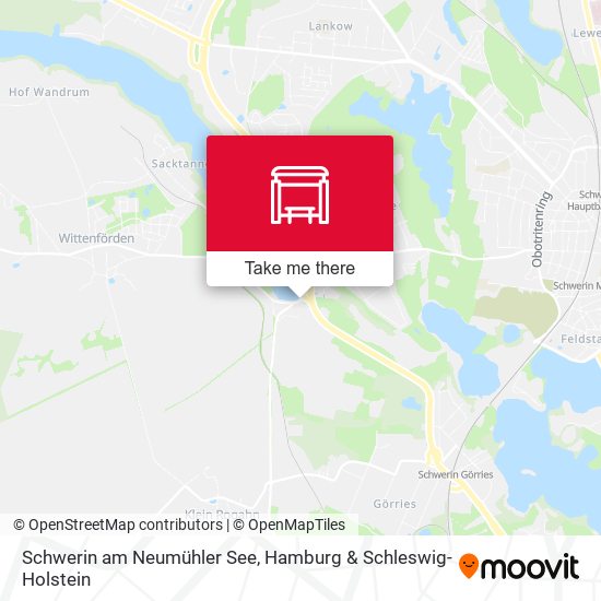 Schwerin am Neumühler See map