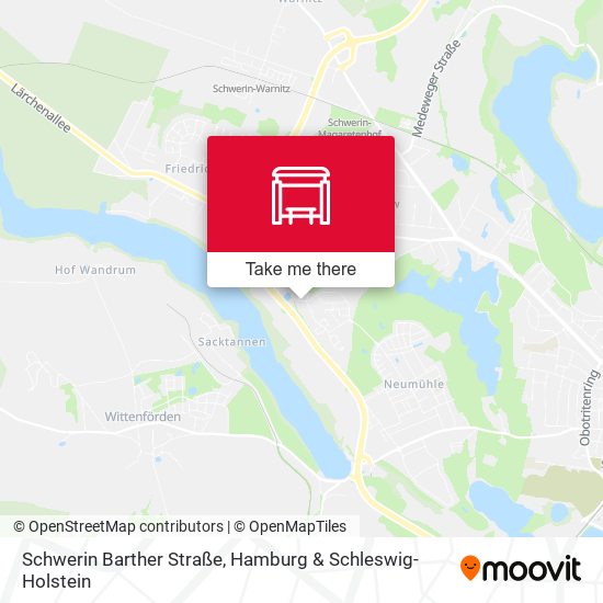 Schwerin Barther Straße map