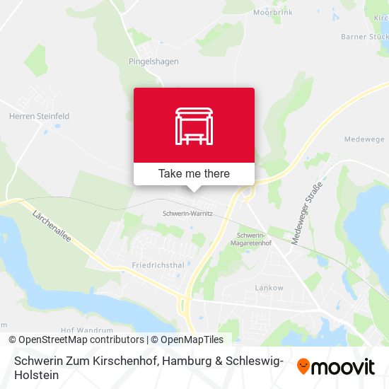 Schwerin Zum Kirschenhof map