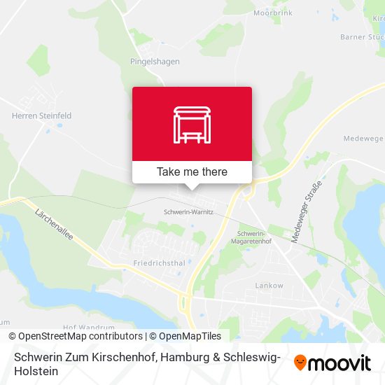 Schwerin Zum Kirschenhof map
