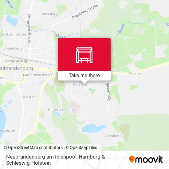 Карта Neubrandenburg am Ihlenpool