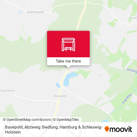 Карта Basepohl, Abzweig Siedlung