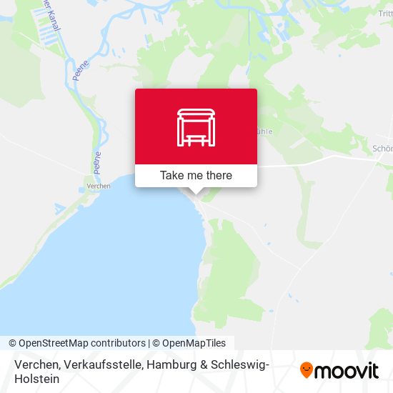 Verchen, Verkaufsstelle map