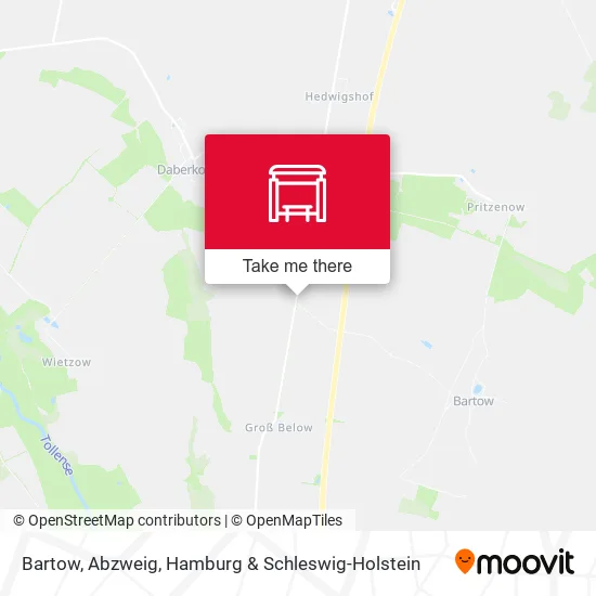 Карта Bartow, Abzweig