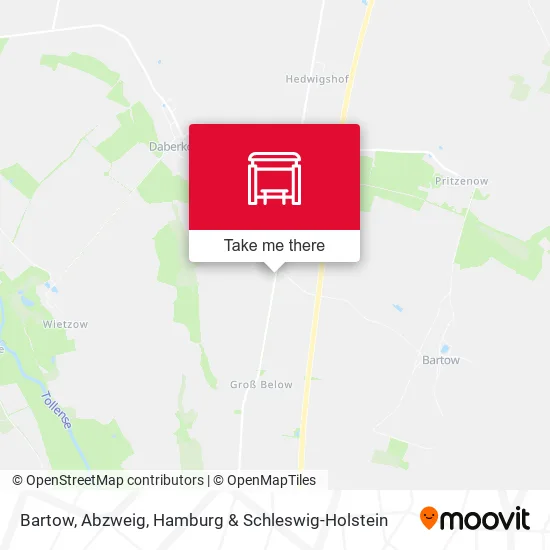 Карта Bartow, Abzweig