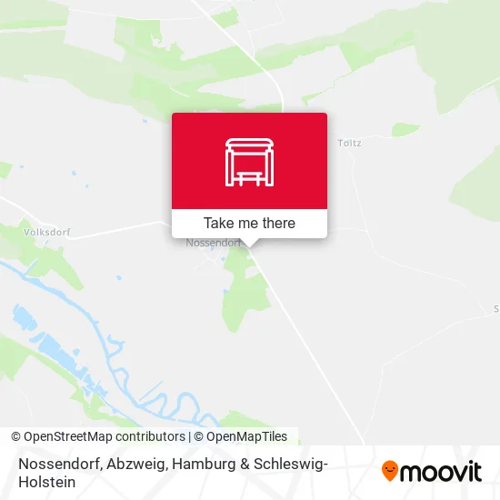 Карта Nossendorf, Abzweig