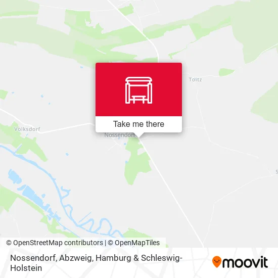 Карта Nossendorf, Abzweig