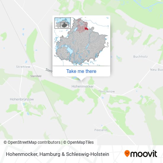 Hohenmocker map