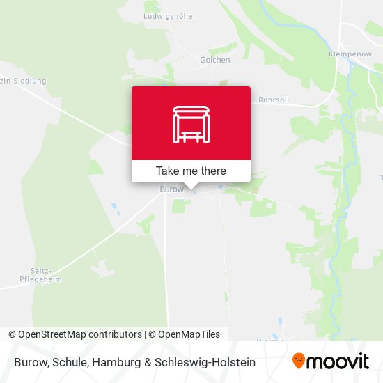 Burow, Schule map