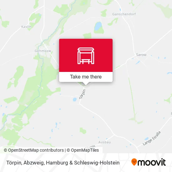 Карта Törpin, Abzweig