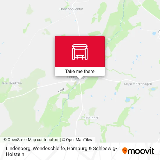 Карта Lindenberg, Wendeschleife