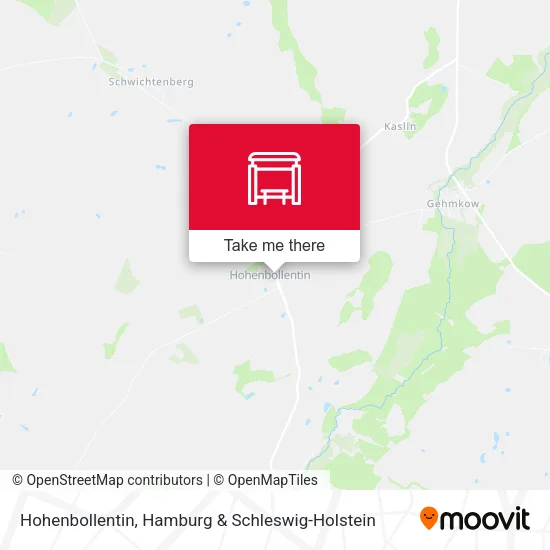 Карта Hohenbollentin