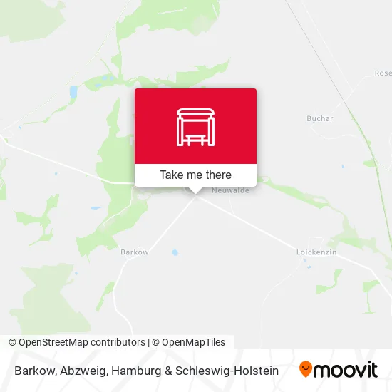 Карта Barkow, Abzweig