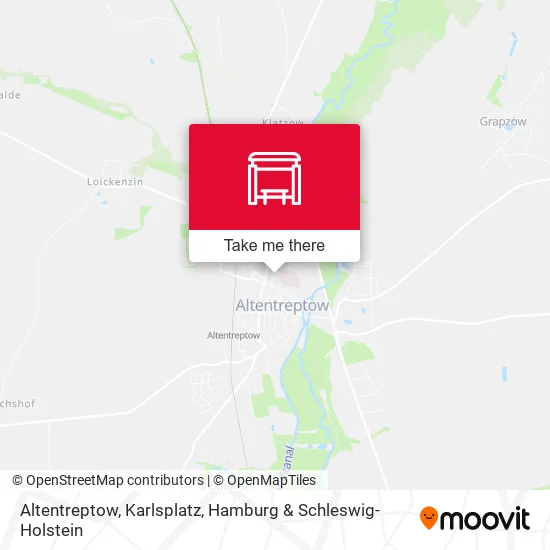 Карта Altentreptow, Karlsplatz