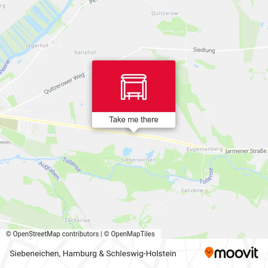 Карта Siebeneichen